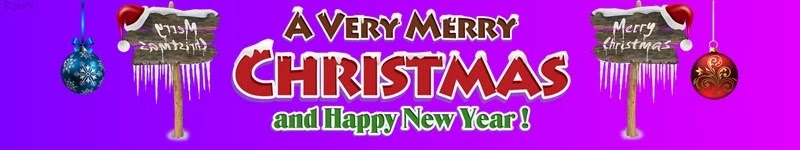 A very merry Christmas and happy new year 2025